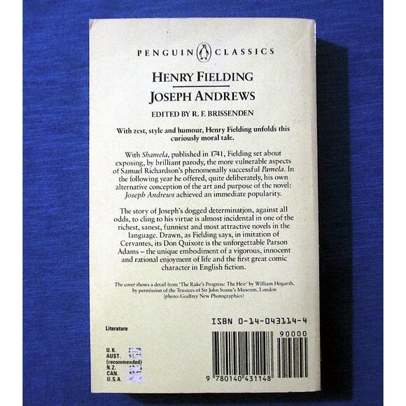 Book: Joseph Andrews by Henry Fielding - Picture 8 of 9